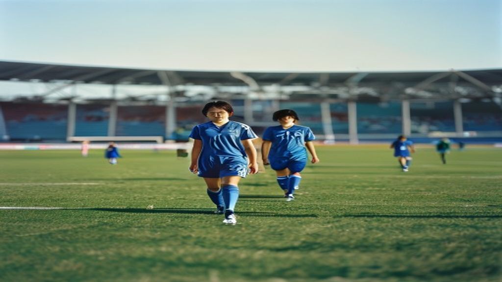 North Korean footballers cross border for first match in years