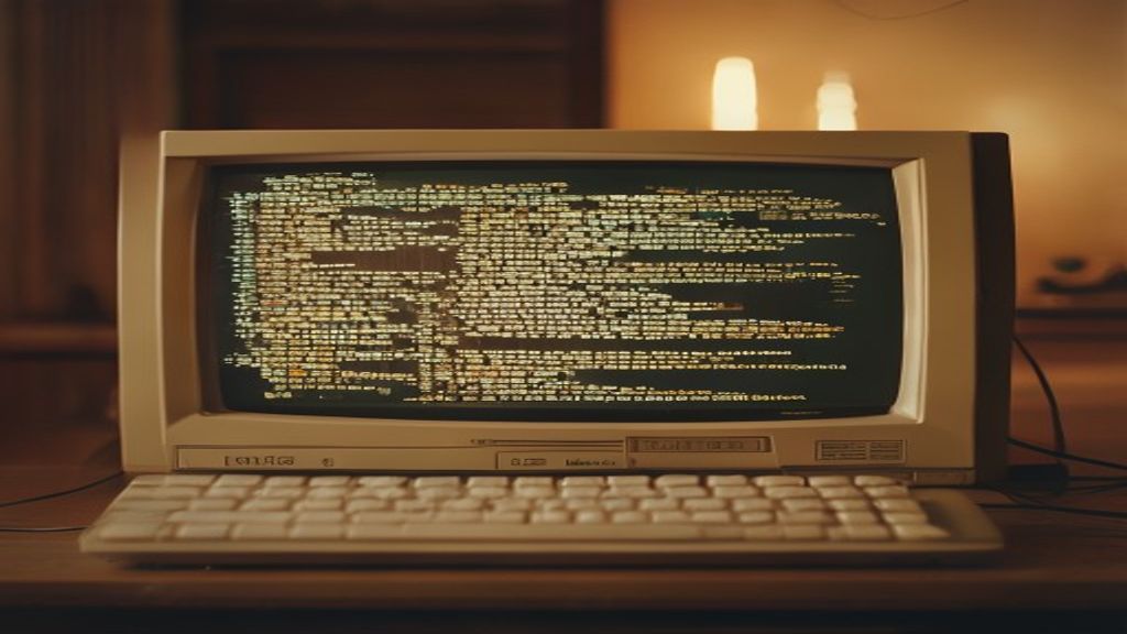 The viral hit is actually an MS-DOS program
